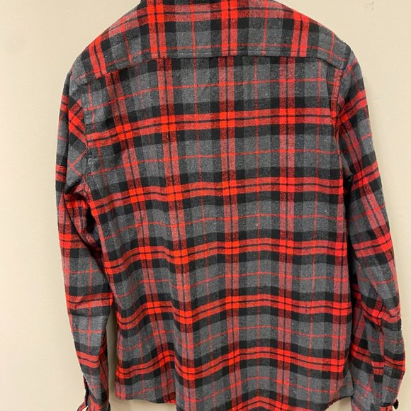 Vintage Collection Long Sleeve Plaid Flannel, size M - Picture 2 of 6
